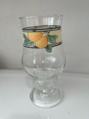 Mikasa Garden Harvest Hurricane Candle Holder Glass